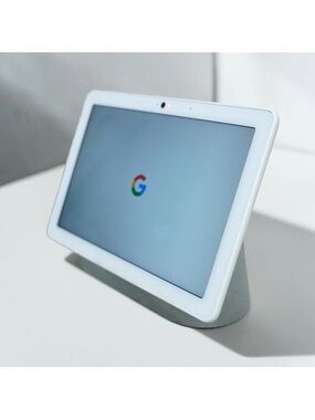 Google Nest Hub Max H2A 10 in. Smart Display Chalk White Home Assistant Tested